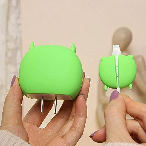 Iphone Charger Case Cover - Cyclope - 4 Piece Set