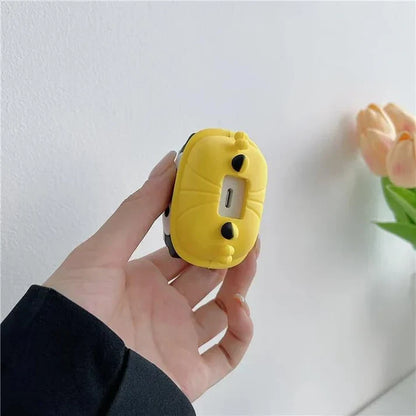 Iphone Charger Case Cover - Yellow Hat - 4 Piece Set (With Wire Protector)