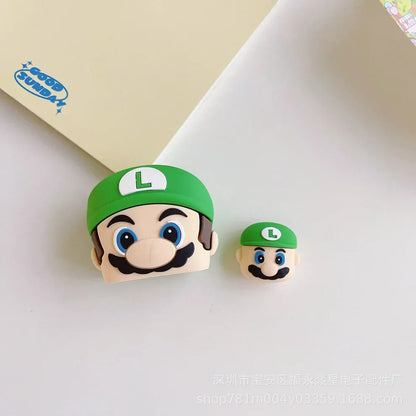 Iphone Charger Case Cover - Super Mario Bros Green - 4 Piece Set
