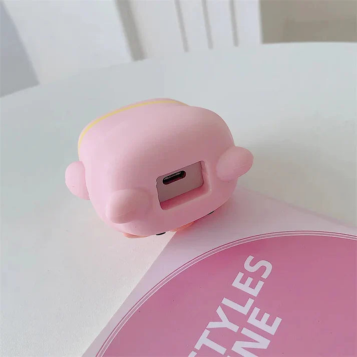 Iphone Charger Case Cover - Pink Cute Pig- 4 Piece Set