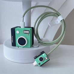 Iphone Charger Case Cover - Polar Bear- 4 Piece Set (With Wire Protector)